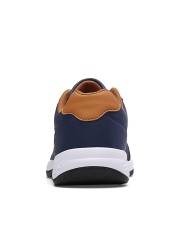 Men's shoes leather sneakers trend Italian casual shoes breathable leisure male sports shoes non-slip shoes men vulcanized shoes