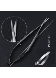 New Eye Microsurgery Instruments 12.5cm Scissors + Needle Holders + Forceps Stainless Steel Surgical Tool