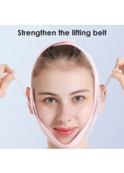 Elastic Bandage Face Slimming Corset Face Lift Relieve Double Chin Cheek Pressure Facial Massage Belt Tools