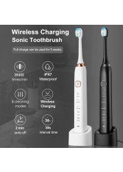 Sonic Electric Toothbrush Toothbrush Electric Toothbrush Ultrasonic Brush Adult To Clean Teeth Fast Shipping Sarmocare s100