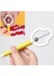 Children Child Tongue Tip Exerciser Tongue Training Tool Exercising Tool Mouth Tongue Tip Exerciser Trainer Oral Muscle