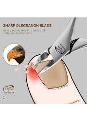 BIGBEAK Nail Clippers Toe Nail Clippers Professional Ingrown Toenails Correction Pliers Thick Nail Cutter Pedicure Manicure Tools