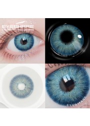 Ishihair Natural Colored Contact Lenses 2pcs Eye Color Contact Lenses Blue Green Beauty Pupils Color Contact Lenses Eye Yearly