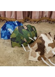 KN95 Camouflage Colorful Independent Face Mask Masque Mascarillas De Fpp2 Ffp2 Masks Colorful Casualty Masks Mondkapje Ffpp2 Masks