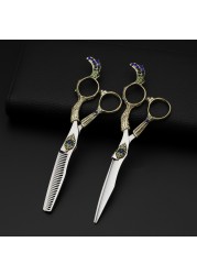 hair scissors barber straight scissors thinning hair scissors cutter ho'meu'se