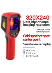 UNI-T UTi120S Infrared Thermal Imager -20~400°C Industrial Test Thermal Imaging Camera Handheld USB Infrared Thermometer Hunting