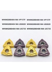 Carbide Insert WNMG080404 WNMG080408 MA VP15TF UE6020 US735 High Quality External Metal Turning Tool CNC Milling Tool