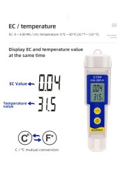 EC-315 متر التربة 2 في 1 التربة EC و جهاز قياس درجة الحرارة مقاوم للماء 0 ~ 4.00 mS/cm متعددة الأغراض الموصلية تستر مع ATC 50% Off