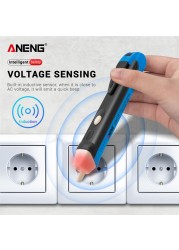 ANENG Non-contact Induction Test Pen CD Paper AC110V 220V Voltmeter Electricity Probe Test Pen Power Detector Tester Socket