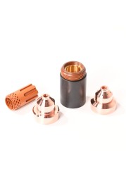 PMX1250 1650A Plasma Cutting Consumables Shield 120930 220047 Retaining Cap 120928 220048 220206 Spiral Ring 120925 220051