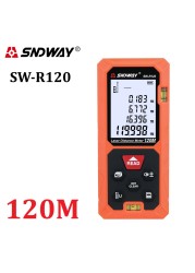 SNDWAY Laser Rangefinder 120m 100m 70m 50m 40m Digital Laser Distance Meter Laser Range Finder Tape Distance Meter Test Tools