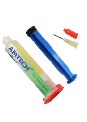 Paste 100% Original AMTECH NC-559-ASM BGA PCB No Clean Soldering Paste Advanced Soldering Oil Flux Grease 10cc Soldering Repair Paste