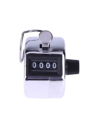 1pc Digit Number Counters Mechanical Hand Finger Count Manual Tally Clicker Timer Outdoor Sports Golf Football Counter Key Ring