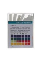 Clitoris Test Kit, 100 Strips pH 0-14, Acid-Alkaline Indicator Paper, Water, Saliva