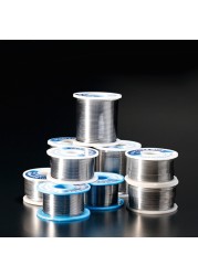 YIHUA 50g Soldering Tin Wire Tin Melt Rosin Core 0.4mm 0.6mm 0.8mm 1mm Soldering Wire Roll No Clean Flux 2.0%