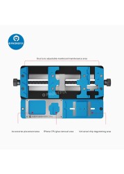 Mijing K23 Pro Universal PCB Stand Double Shaft Jig Fixture for iPhone Samsung Phone PCB IC Chip Motherboard Soldering Tools