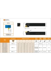 12mm SER1212H16 + SEL1212H16 2pcs/set CNC External Threading Tool Free Shipping