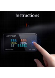 KWS-AC300 100A Digital Energy Meter Voltmeter Ammeter Wattmeter KWS Power Energy Meter Electric Meter With Reset Function