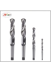 HSS Reaming Drill 13 14 15 16 17 18 19 20 25 30 35 40mm High Quality High Speed ​​Steel Morse Code 1 2 3 4 5# Taper Shank Twist Drill