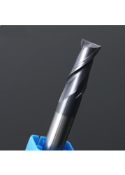 1 قطعة Endmill طحن أدوات 2 الناي HRC50 4 الناي التنغستن الصلب طحن القاطع نهاية مطحنة المعادن القاطع 6 مللي متر 8 مللي متر 10 مللي متر 12 مللي متر 14 مللي متر 16 مللي متر