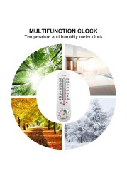 23cm Long Wall Thermometer Hanging Indoor Temperature Recorder Measuring Tool Outdoor Garden Home Garage Office Room