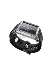 Multitouch Watch Band Kit Wrist Strap Bracelet For iPod Nano 6 6th 6g Aluminum Metal Case