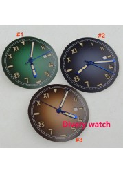 Fit for Miyota 8215 DG2813 ST1612 Movement 36mm Watch Dial Gradient Color Luminous 3 Hour Date for Automatic Men's Watch