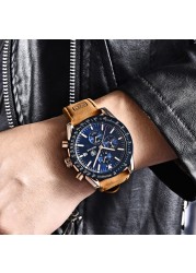 BENYAR Men Watches Luxury Brand Silicone Strap Waterproof Sport Quartz Watch Chronograph Military Men Watch Relogio Masculino