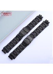 Plastic Wathband For Casio Protrek PRW 6000 Watch Strap PRW-3000/3100/6000/6100Y Watches Bracelet Men Sport Wrist Band