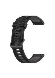 Silicone Band for Huawei Watch GT3 46mm/42mm 22mm/20mm Soft Silicone Sport Quick Release Watch Strap for Huawei GT3 Smartwatch