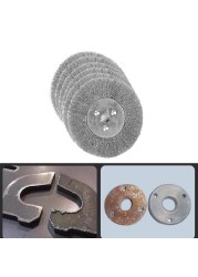 150mm Stainless Steel Wire Wheel Brush Bench Grinder Abrasive Rotary Tools Woodworking Polishing Tool