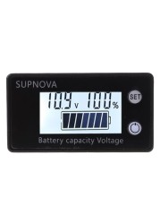 DC 8V-100V LiFePO4 Lithium Lead Acid Battery Capacity Indicator