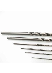 1pc 2-6mm Hand Drill Bit HSS Twist Drill Bit Set Micro Aluminum Hand Drill Woodworking Drill Rotary Tools 160-300mm