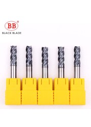 BB Stainless Steel Solid Carbide End Mill CNC Tool Titanium Alloy Cutter BK4055 6mm 8mm 12mm 16mm