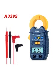 A3399 Digital Clamp Multimeter Smart Meter Tester AC/DC Voltage Resistance Capacitance Frequency Tester Detector