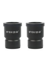 2pcs WF10X WF15X WF20X WF25X WF30X Wide Field Eyepiece for Trinocular Microscope Stereo Microscope 30mm Interface Installation