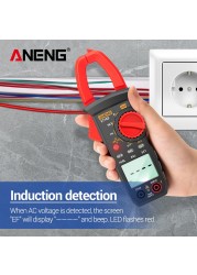 ST182 Digital Clamp Meter Multi Clamp Amp Voltage Current Resistance Capacitor Tester Auto Voltage Current Tools