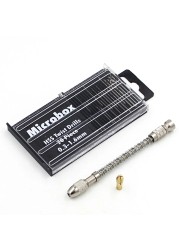 0.3mm-1.6mm Mini Hand Drill Tools Micro Twist Drill Semi-automatic Hss Drill Bits For Precision Crafts Jewelry Repair