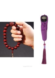 F92C Portable Handheld Digital Beads Counter Finger Game Toy Auto Stop Memory Function Decompression Relax Tool For