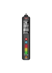 X1 Large Voltage Detector EBTN LCD Display Non-contact Live Wire Tester Voltmeter Multicontinuity Ohm Hz Tester