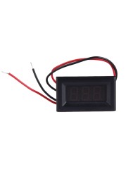 High Quality DC 2.5/3-40V Voltmeter Ammeter Blue + Red LED Amp Dual Digital Volt Meter Scale