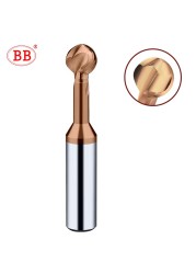 T-shaped ball cutter, solid carbide, 3D, R2 R3 R4 R5 R6, hard metal, steel, aluminum, copper, iron