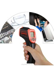 -50~600℃/-58~1112℃ GM320S Non Contact Industrial Infrared Thermometer High Infrared Heat Gun Laser Pointer F06 21 Dropship