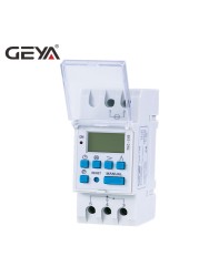 GEYA-مؤقت فلكي THC ، مفتاح LCD ، 16A ، 20A ، 30A ، 110V ، 220V