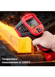 TASI TA603 Series Infrared Thermometer 1080/1380/1680/1880/2200 High Temperature Color Screen Non-contact Laser Thermometer