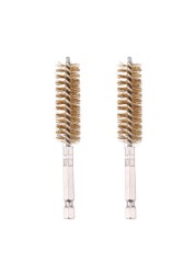 2pcs Industrial Wire Rust Cleaning Brush Cleaning Brush Car Accessories Multi-use Polishing Grinding Washing Tool