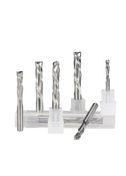 XCAN Up Down Cutter 3.175/4/5/6/8/10mm Shank CNC Router Bit for Woodworking 2 Flute Carbide End Mill Wood Mills Cutter