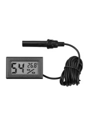 Mini Temperature Sensor Digital LCD Thermometer Hygrometer Indoor Waterproof Thermometer Meter