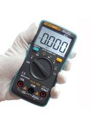 Richmeter RM102 Multifunctional Digital Multimeter AC/DC Voltage Current Tongs Resistance Diode Capacitance Temperature Meter