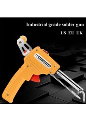 Electric Soldering Iron 110V/220V 60W US/EU/UK Plug Hand Held Internal Heating Automatically Send Tin Gun Soldering Repair Tools